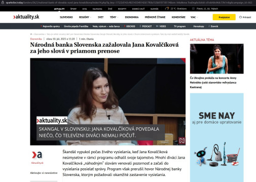SKANGAL V SLOVINSKU!